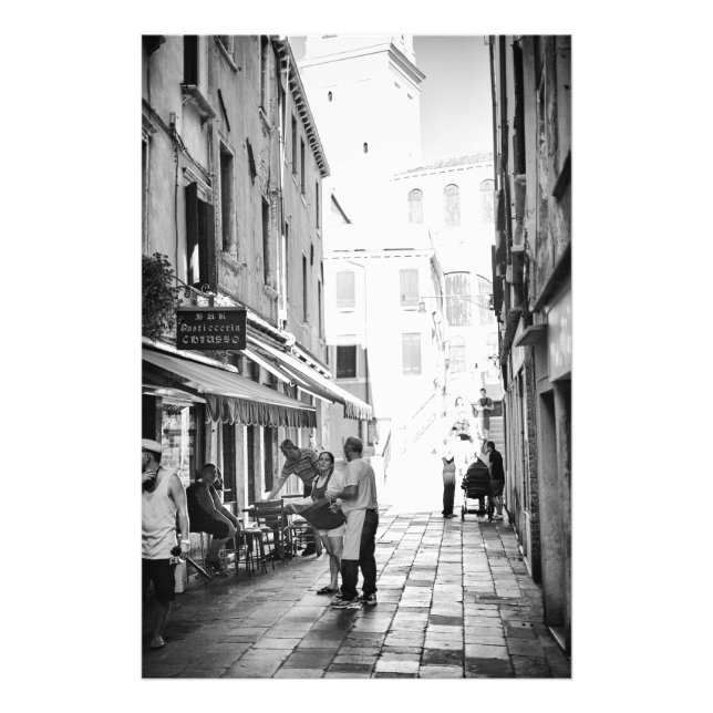 Cena veneziana - Impressão de fotos - Todos os tam (Frente)