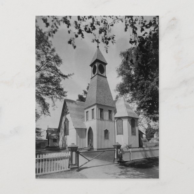 Cenário Americano Antigo Cartão Postal (Frente)