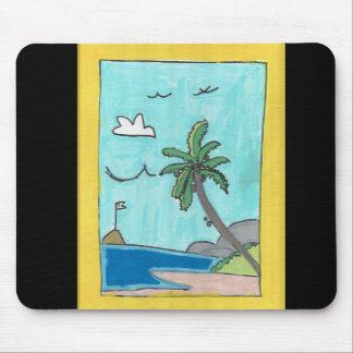 Cenário de Praia Mousepad
