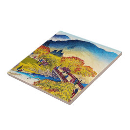 Cenário japonês legal da ponte de Fall River da