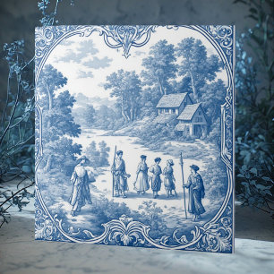 Cenário Pastoral Provincial Francês Decorativo Toi
