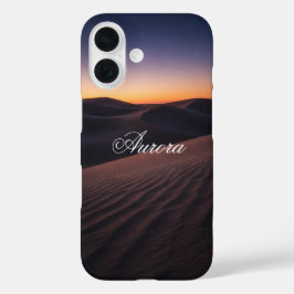 Cenário Realista de Dunas do Deserto ao Crepúsculo