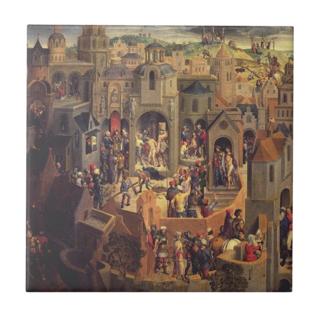 Cenas da Crucificação de Cristo (Frente)