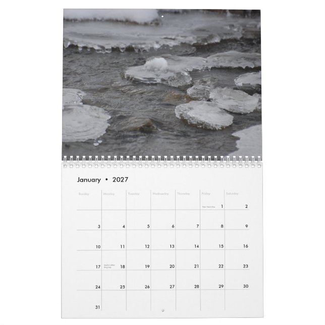 Cenas do calendário da natureza 2010 (Jan 2027)