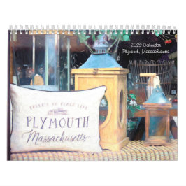 Cenas do Calendário de Massachusetts Plymouth