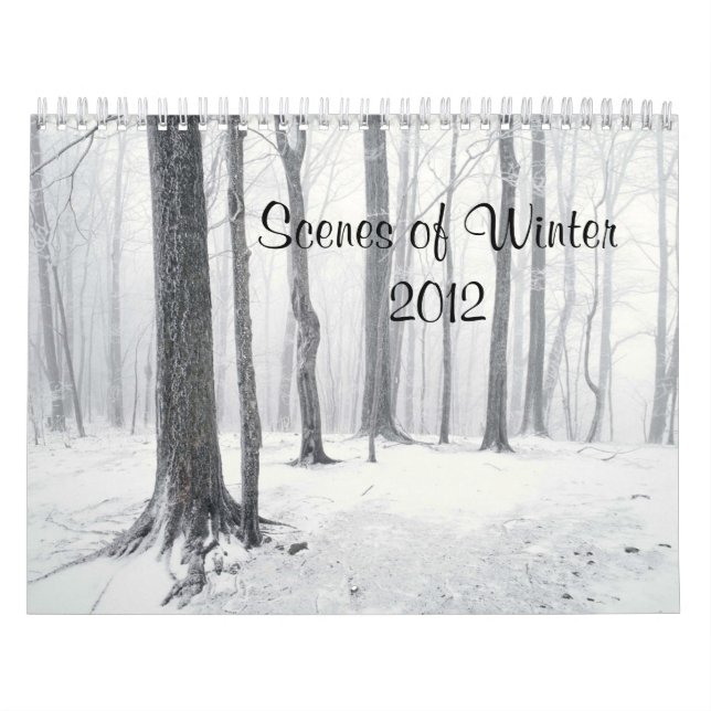 Cenas do Calendário do inverno de 2012 (Capa)