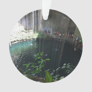 Cenote azul sagrado, Ik Kil, ornamento de México