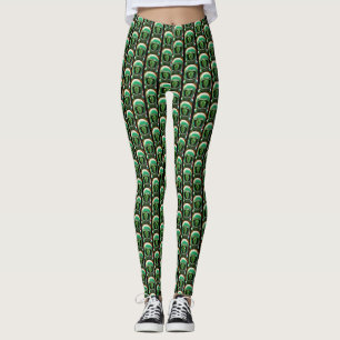 Centenas de Pequenos Homens Verdes em Leggings Per