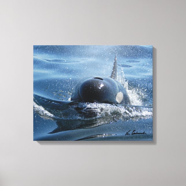 Center for Whale Research - Canvas print (Frente)