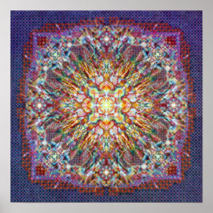 Centerpeace, a luz dentro do poster da mandala