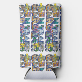 Central Gardens Mural Can Cooler