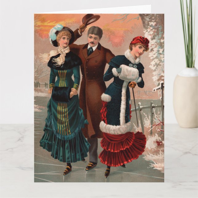 Central Park Skaterings - Grande Cartão de Saudaçã (Frente)