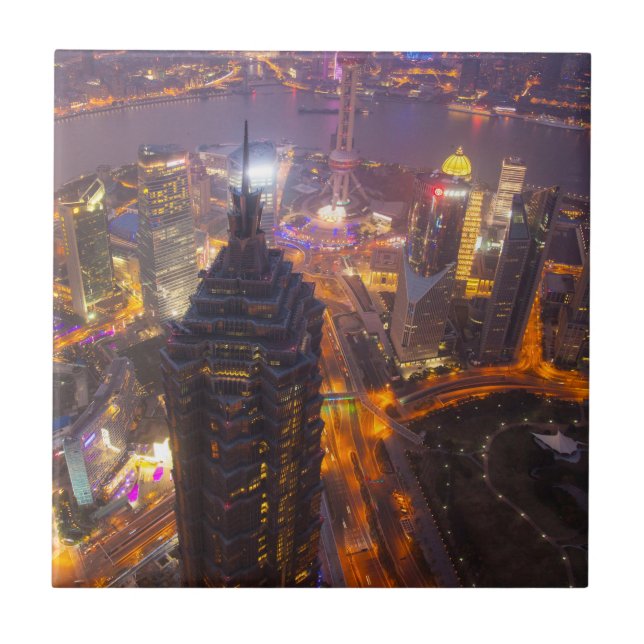 Centro da cidade de Xangai (Frente)