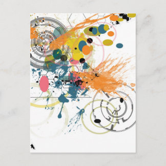 Centro de cidades três - Cartão postal