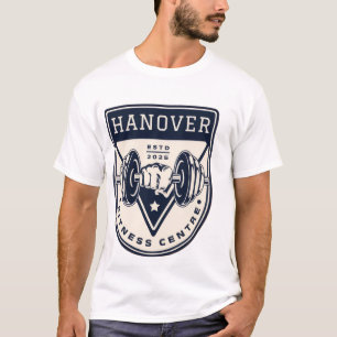 Centro de Fitness Hanover Camiseta masculina de gi
