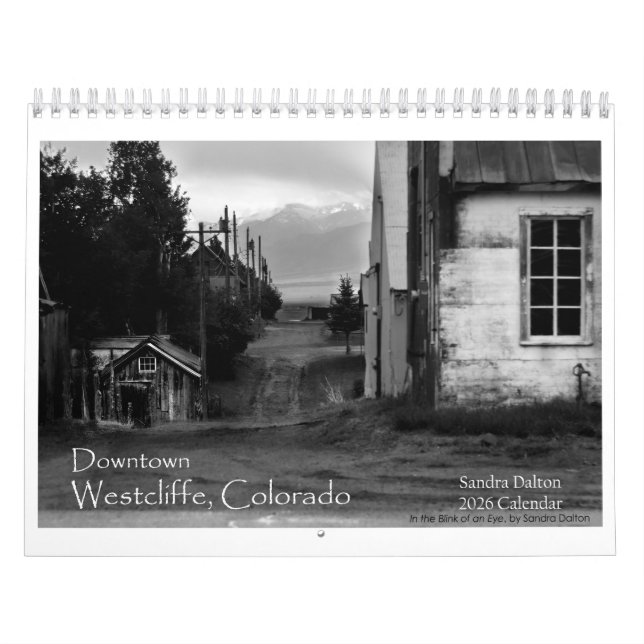 Centro de Westcliffe, Colorado - Calendário 2026 (Capa)