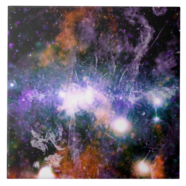 Centro Galáctico da Via Látea Galaxy X-Ray Hubble (Frente)