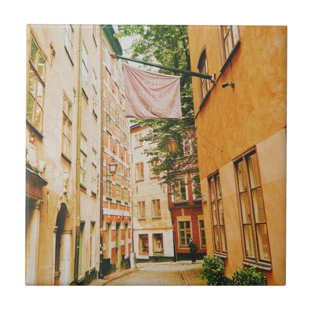 Centro histórico antigo, Gamla Stan, Estocolmo, Su (Frente)