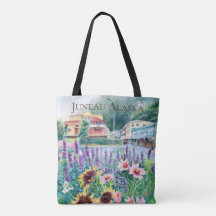 Centro Juneau Red Dog Saloon Tote Bag