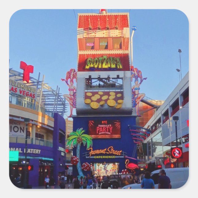 Centro Las Vegas nº 2 adesivos (Frente)