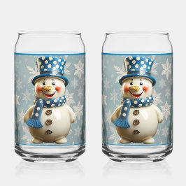 Ceramic Snowman Glass