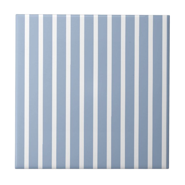 Ceramic Tile  Blue Stripe  (Frente)