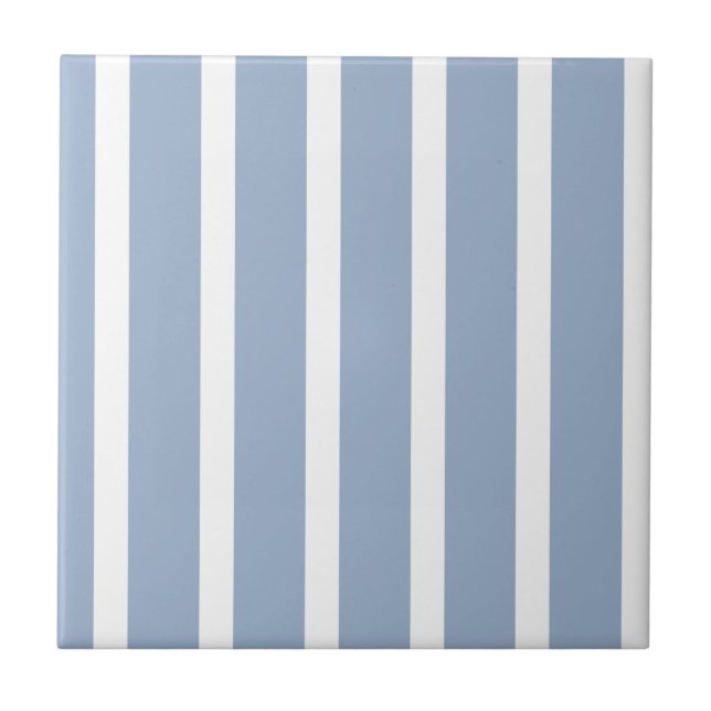 Ceramic Tile  Blue Stripe  (Frente)