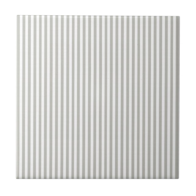 Ceramic Tile Grey & White Stripe (Frente)