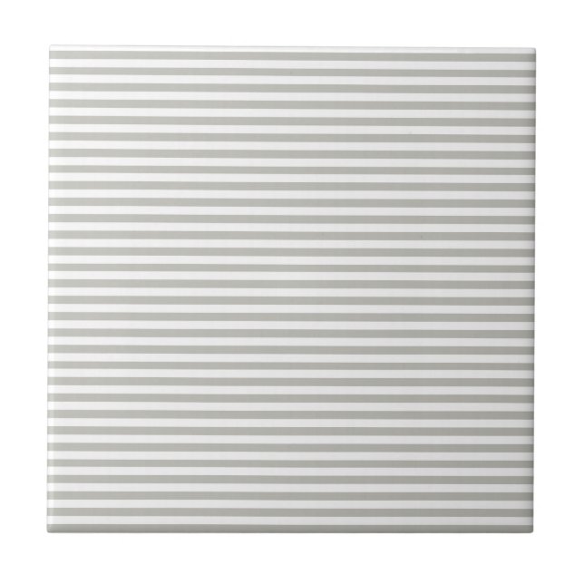 Ceramic Tile Grey & White Stripe (Frente)
