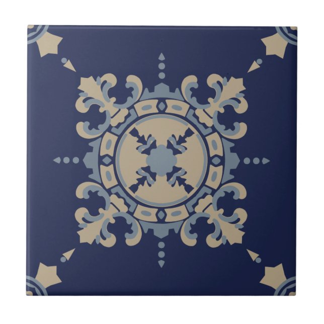 Ceramic Tile with design from Mexico (Frente)