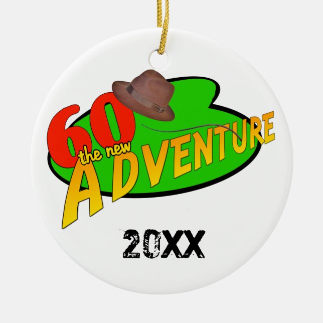 Cerâmica 60 O Novo Ornamento De Aventura (Frente)
