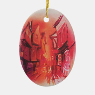 Cerâmica A balbúrdia no ornamento de York