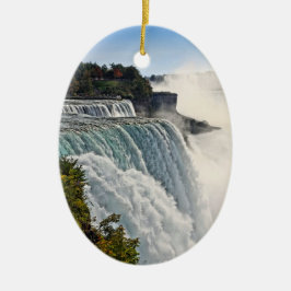 Cerâmica American Falls - Ornamento de Férias Niagara