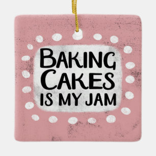Cerâmica Baking Cakes É Meu Ornamento De Emperramento