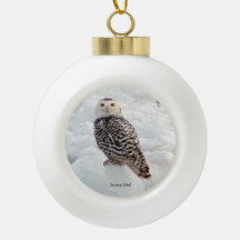 ornamento de Snowy Owl