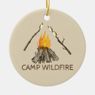 Cerâmica Campire com Ornamento Marshmallow de Tostão