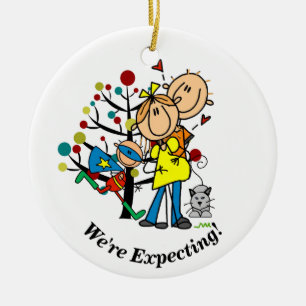 Cerâmica Casal Esperado, Super Menino, Ornamento de Gatos