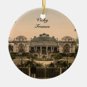 Cerâmica Casino velho, Vichy, ornamento de France