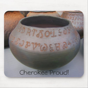 Cerâmica Cherokee Mousepad do Syllabary
