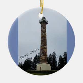 Cerâmica Coluna de Astoria no ornamento de Oregon