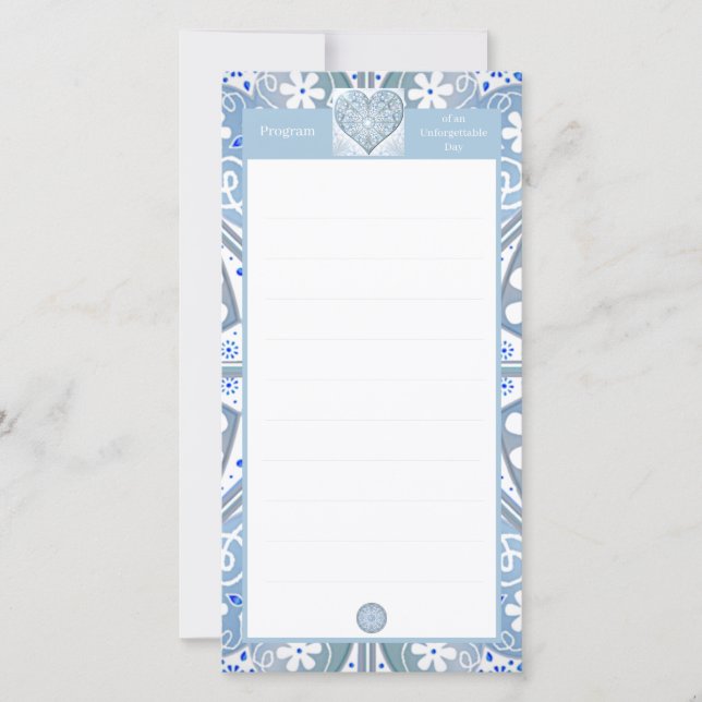 Cerâmica com Renda Azul Claro (Frente)