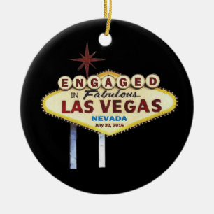 Cerâmica Contratado no ornamento de Las Vegas