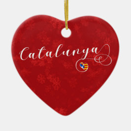 Cerâmica Coração de Catalunya, ornamento da árvore de