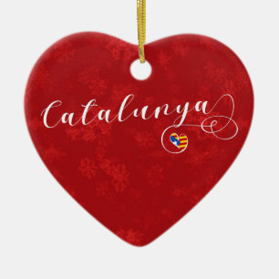 Cerâmica Coração de Catalunya, ornamento da árvore de