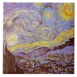 Cerâmica da noite estrelado de Van Gogh