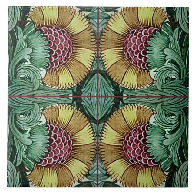 Cerâmica de William De Morgan Victorian (Frente)