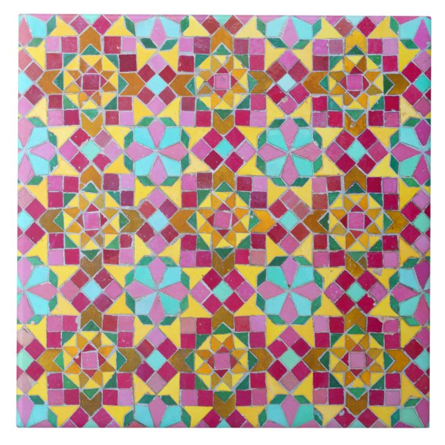 Cerâmica do mosaico do vintage (Frente)