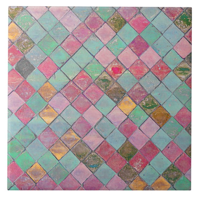 Cerâmica do Mosaico Vintage (Frente)