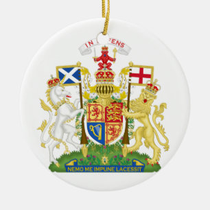 Cerâmica Escócia - Casaco do Ornamento de Armas