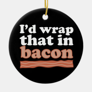 Cerâmica Eu Quebraria Isso No Ornamento De Bacon